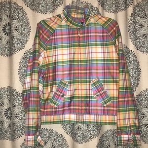Ralph Lauren Plaid Rain Jacket